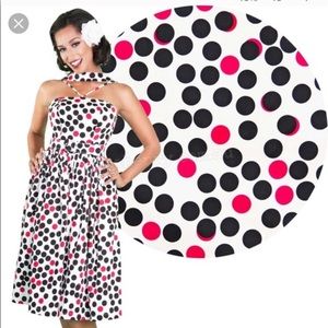 Tatyana polka dot dress